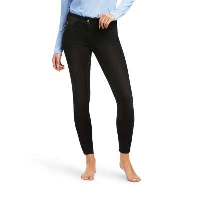 Ariat Reithose Damen Halo Denim FS FS22, Vollbesatz. Full-Grip