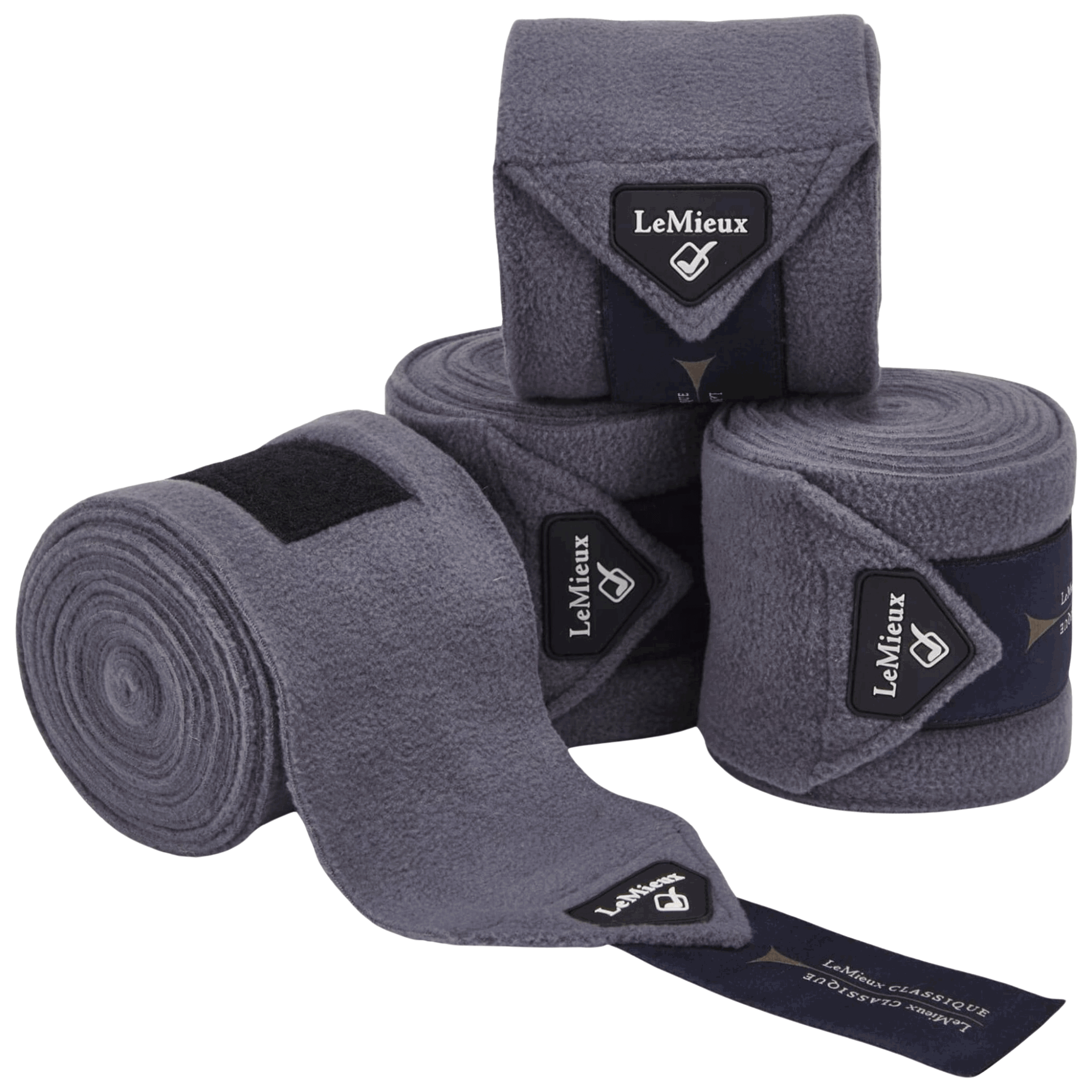 LeMieux Bandagen Classic Polo, Fleecebandagen, 4er Set