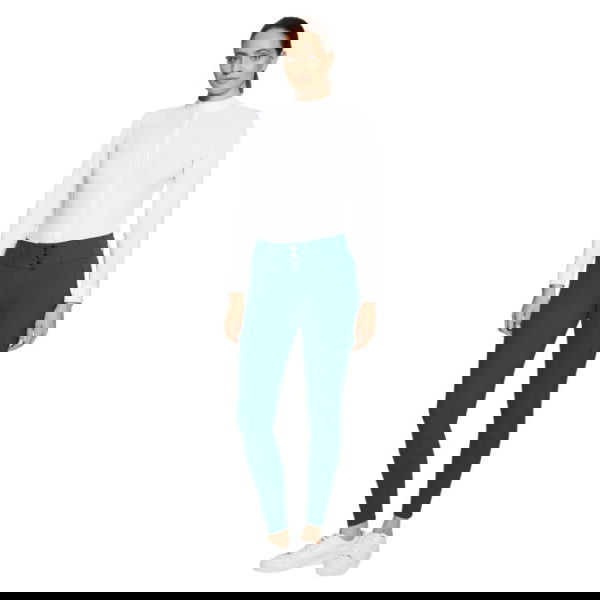 Samshield Women's Riding Breeches Even Sport, Full Seat, Full-Grip, High Waist, UV Protection