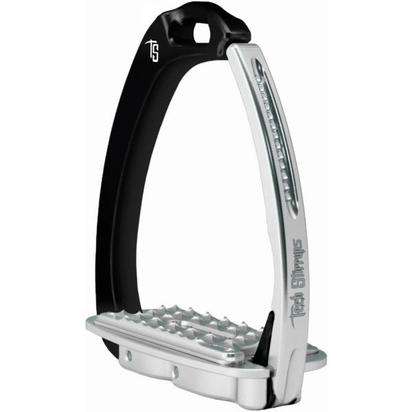 Tech Stirrups Stirrups Venice Sloped EVO Swarovski, Safety Stirrups, Aluminium