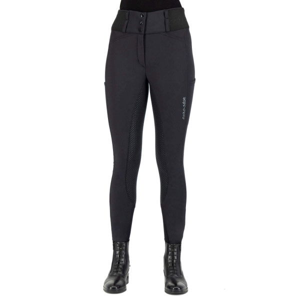 Euro Star Reithose Damen ESAthletic leanline HW24, Vollbesatz, Full-Grip, Winterreithose