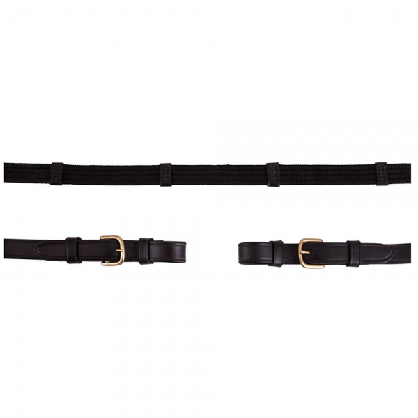 BR Web Bridle Reins, with Buckle Closure