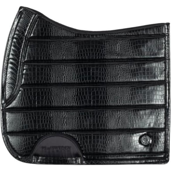 PS of Sweden Saddle Pad Croco PU FW24, Dressage Saddle Pad