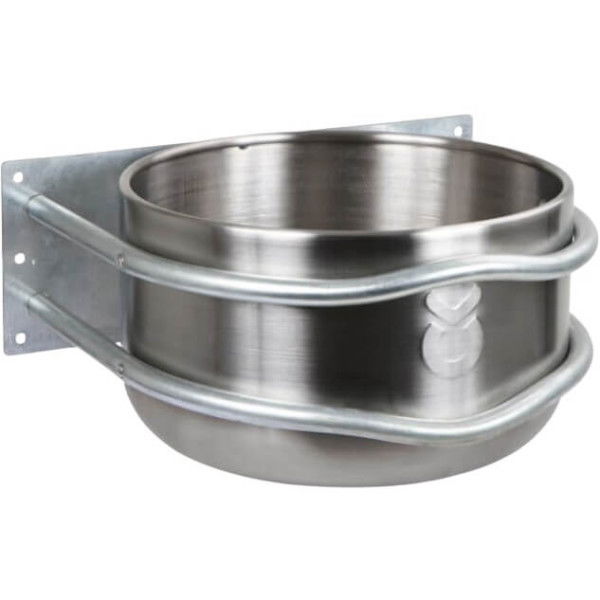 Kerbl Feeding Trough, Stainless Steel