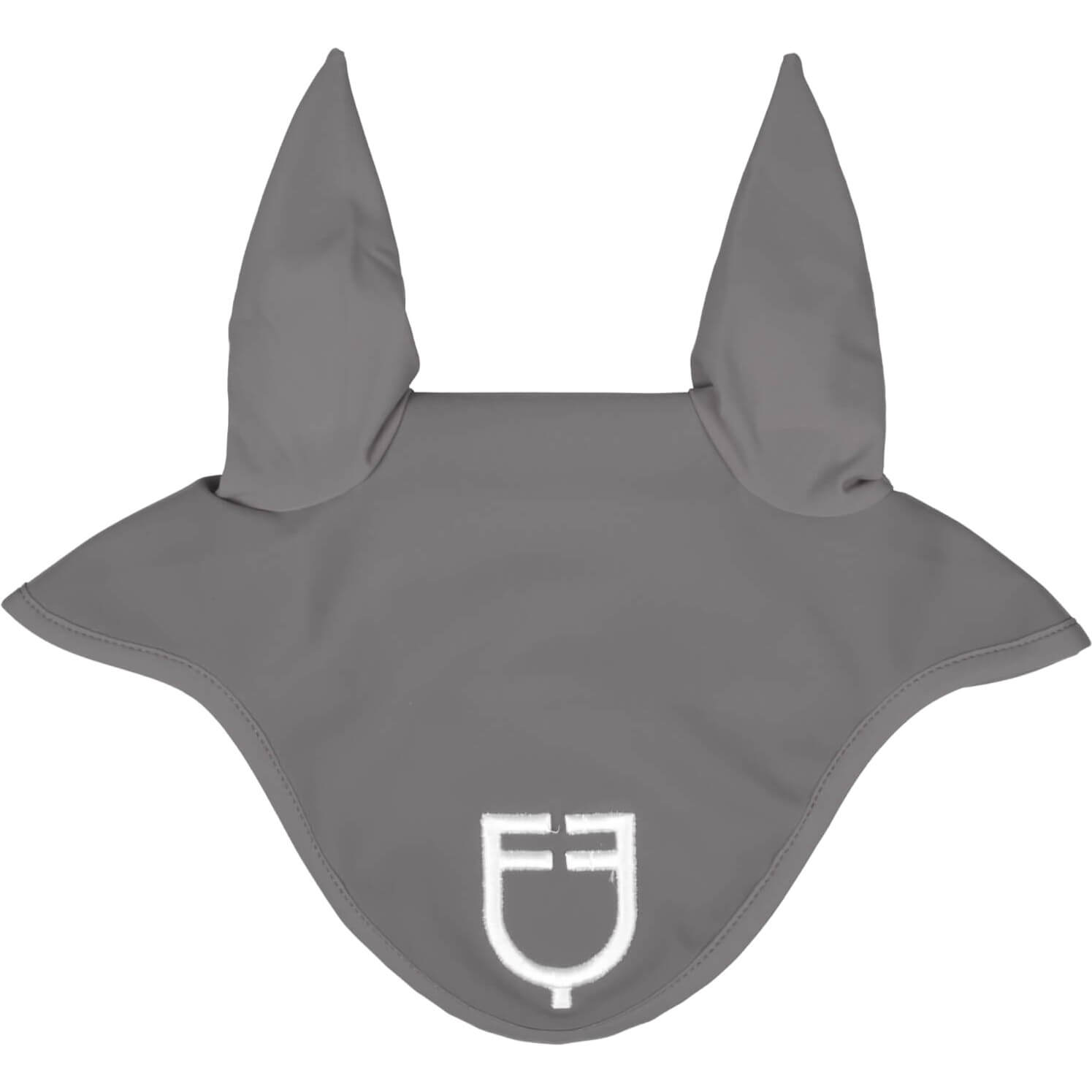 Equestro Fliegenhaube Technical Fabric with Logo FS26, Fliegenmütze, Fliegenohren