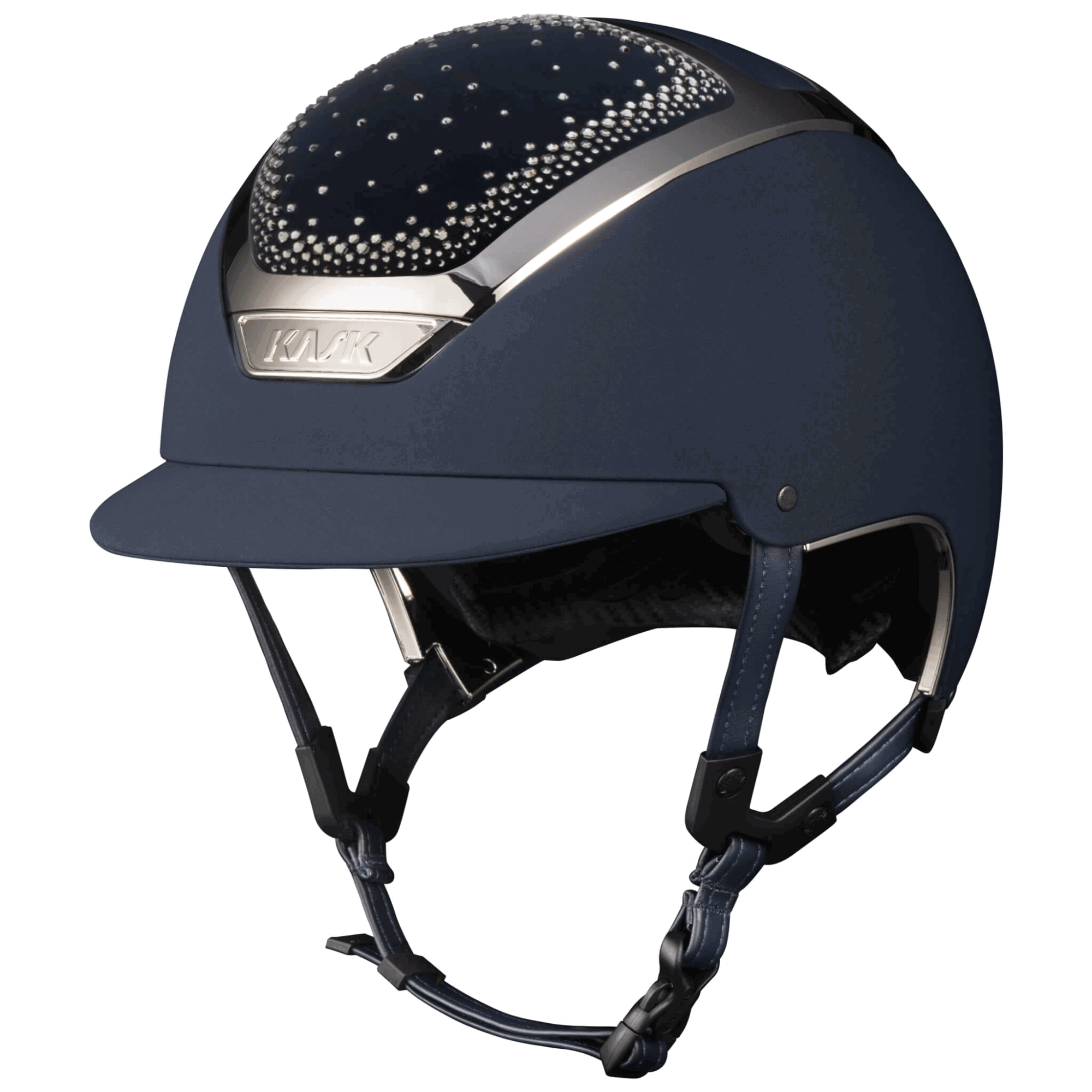 Kask Reithelm Dogma Chrome Swarovski In-Out Diamond