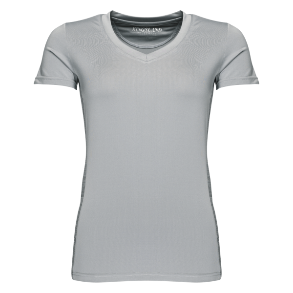 Kingsland T-Shirt Damen KLcarla FS23, V-Ausschnitt, kurzarm