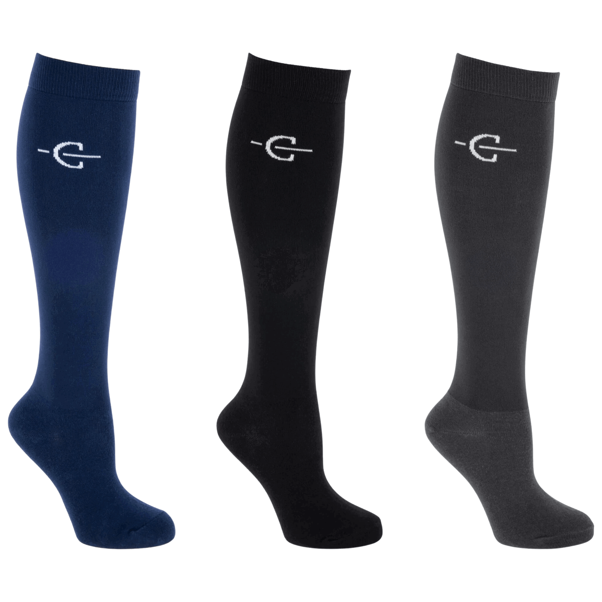 Covalliero Reitsocken Competition, Kniestrümpfe, 3er Set
