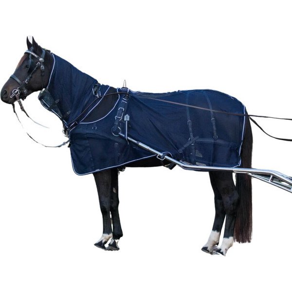 QHP Fly Rug Harness, with Neck Piece, Driving Rug