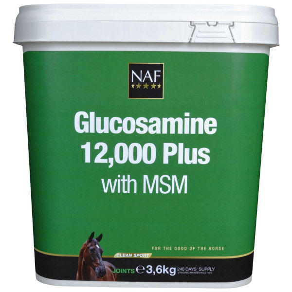 NAF Glucosamine 12.000 Plus with MSM, Supplement