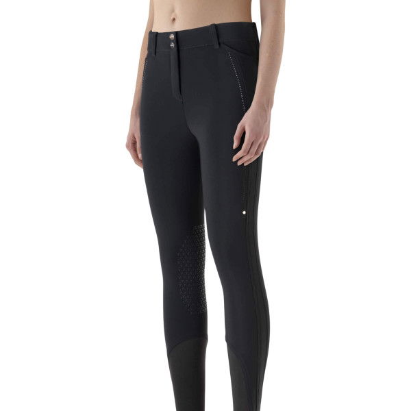 Equiline Reithose Damen Gilekh HW24, Winterreithose, Kniebesatz, Knee-Grip, Highwaist