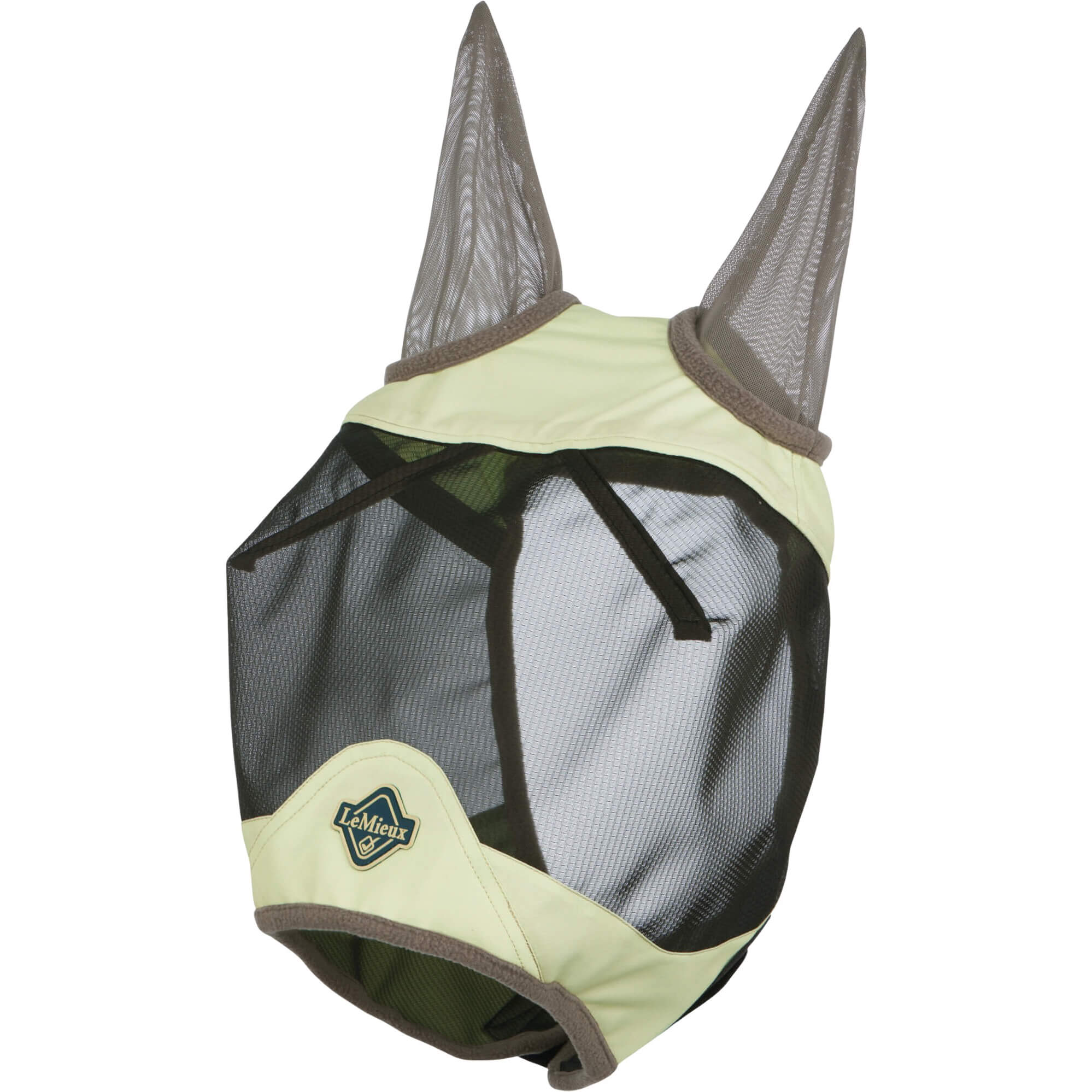 LeMieux Fliegenmaske Visor Tek Half FS26, mit Ohrenschutz, UV-Schutz