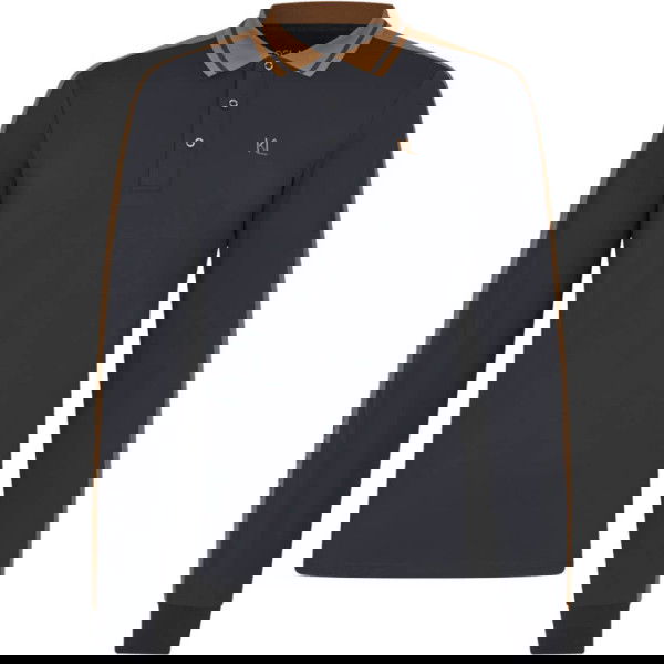 Kingsland Men's Shirt KLmarco FW25, Training Shirt, Polo Pique Shirt, long-sleeved