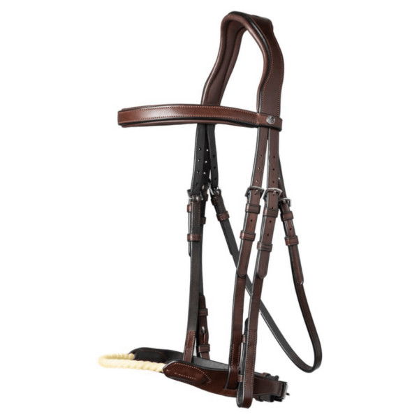 Trust Bridle St. Gallen, with Rope Noseband, without Reins