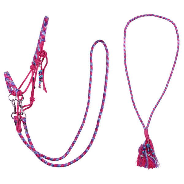 QHP Knot Halter Set Combi Liberty