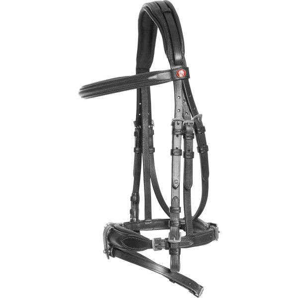 Kieffer Bridle Ultrasoft Unah, English Combined, with Reins