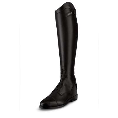 Ego7 Reitstiefel Orion, Lederreitstiefel, Damen, Herren, Schwarz