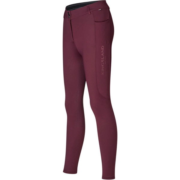 Kingsland Women's Riding Breeches KLkornelia FW24, Full-Grip, Winter Riding Breeches