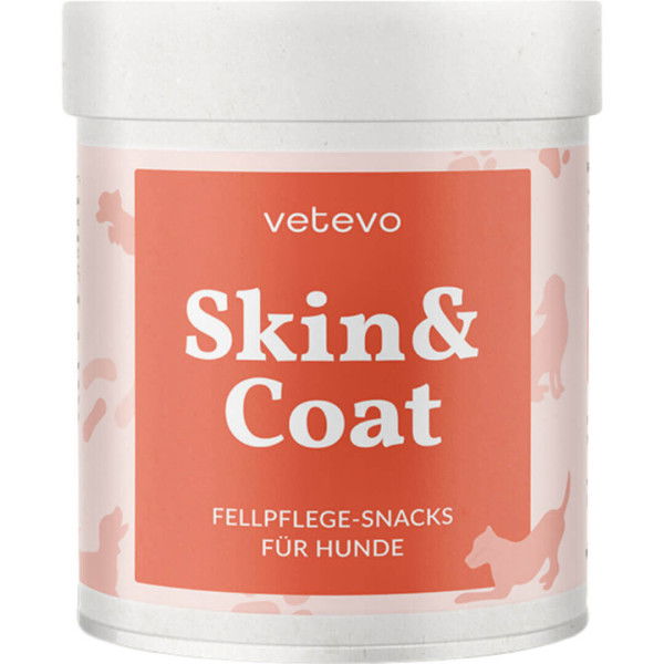 Vetevo Hundeleckerli Skin & Coat Bites, Fellpflege-Snacks