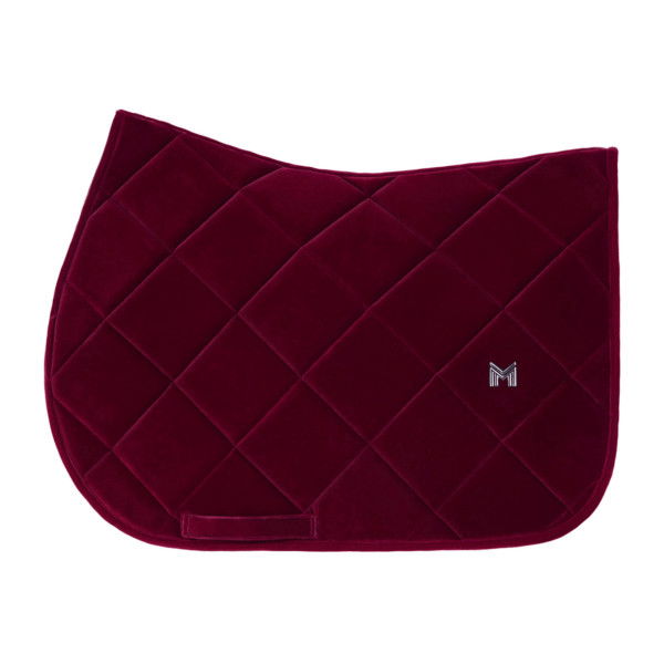 Maximilian Equestrian Saddle Pad Velvet Collection, Jumping Saddle Pad