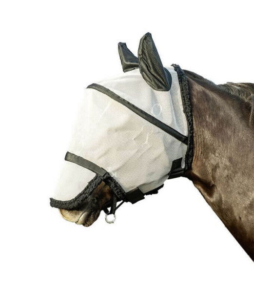 HKM Fly Mask, Fly Protection Mask, with Ear and Nose Protection