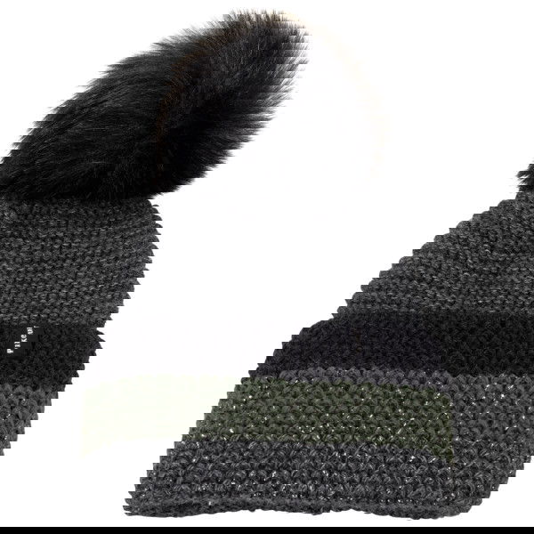 Pikeur Women's Hat, Knitted Hat, Pom Pom Hat