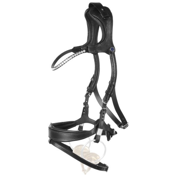 Stübben Snaffle Bridle Freedom II Magic Tack with Slide & Lock, English Combined, Anatomically Cut