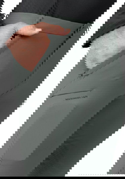 Maximilian Equestrian Reithose Herren Vector HW25, Kniebesatz, Knee-Grip