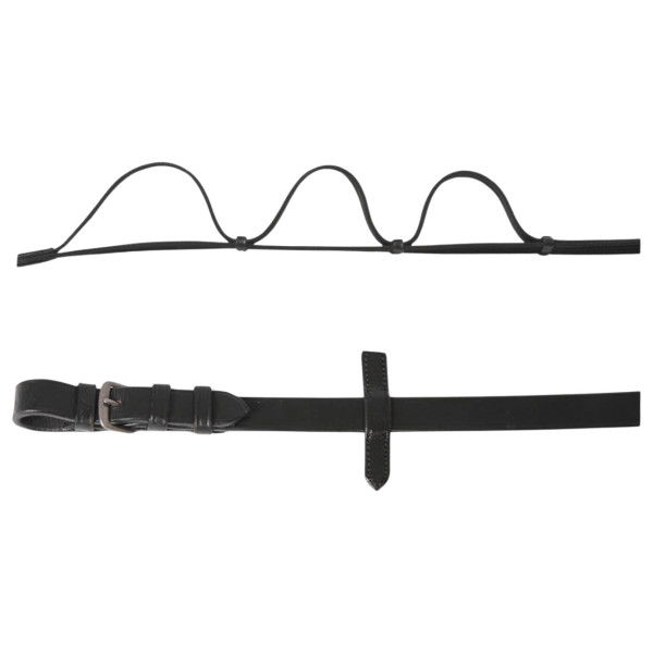 Waldhausen Reins, Web Reins, Hunting Reins, with Loops, 19 mm