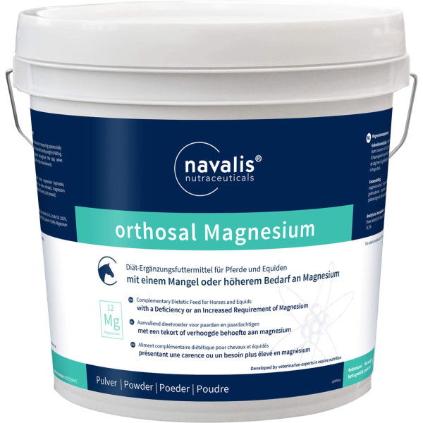 Navalis Orthosal Magnesium Horse, Ergänzungsfuttermittel, Pulver