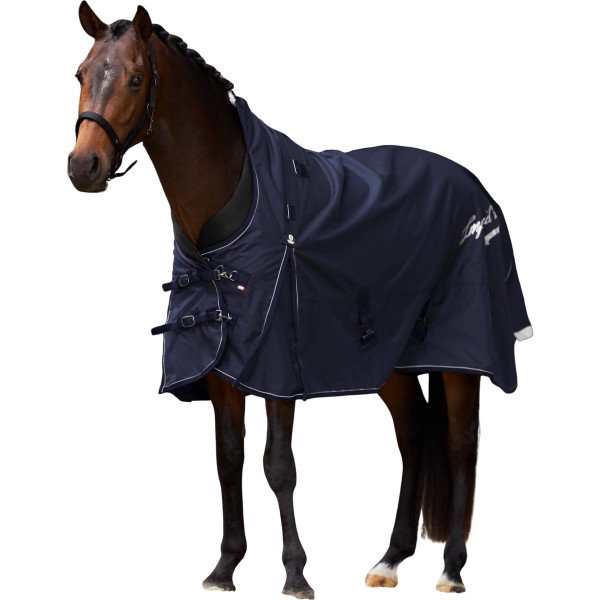 Imperial Riding Outdoordecke IRHSuper-proof, 100 g, High-Neck, mit abnehmbarem Halsteil
