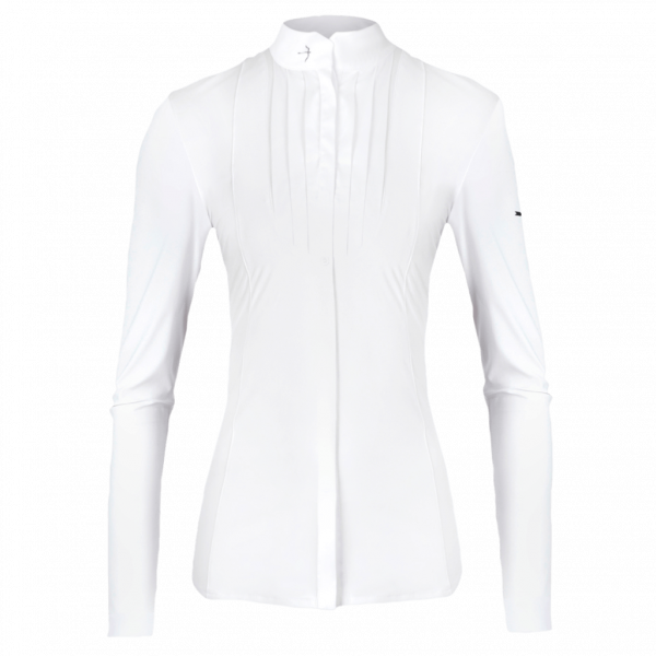 Laguso Women's Competition Shirt Laila Bow FW22, Competition Blouse, Long-Sleeved