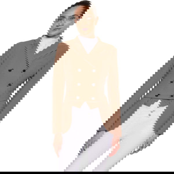 Samshield Women's Tailcoat Spring Flower, Short Tailcoat, Dressage Tailcoat, Competition Tailcoat, UV Protection