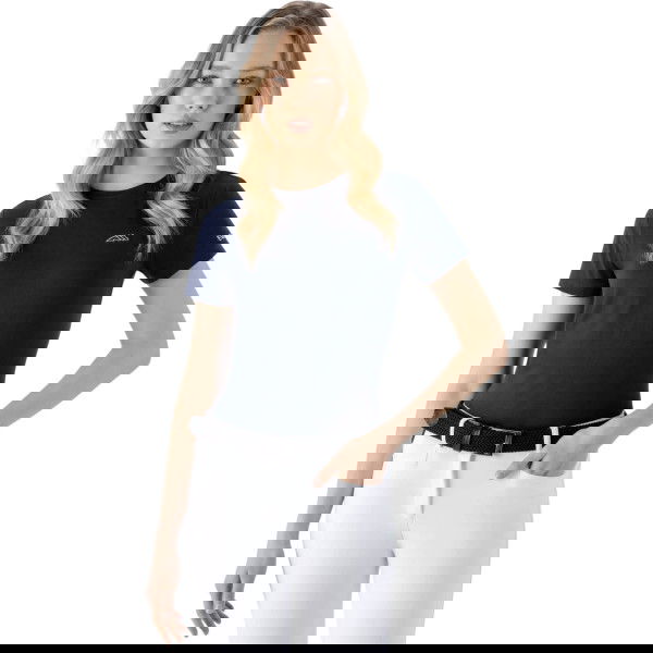 Equiline Women's Shirt Eqberek , Cotton Shirt, short-sleeved