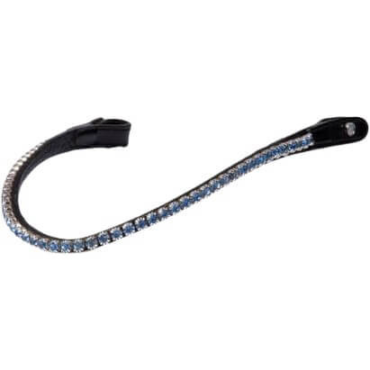 PS of Sweden Browband Sleek Deep Sapphire, Curved