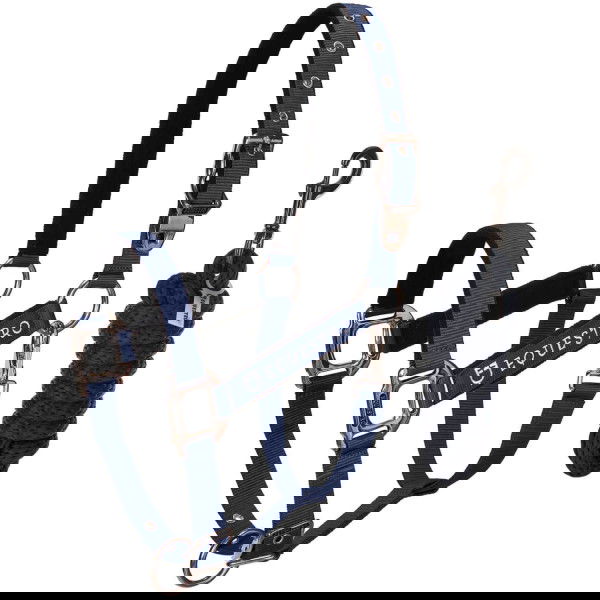 Equestro Halter Set, Nylon Halter, with Lead Rope