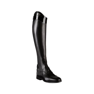 Parlanti Passion Damen Reitstiefel Miami Lux, Lederreitstiefel, Schwarz