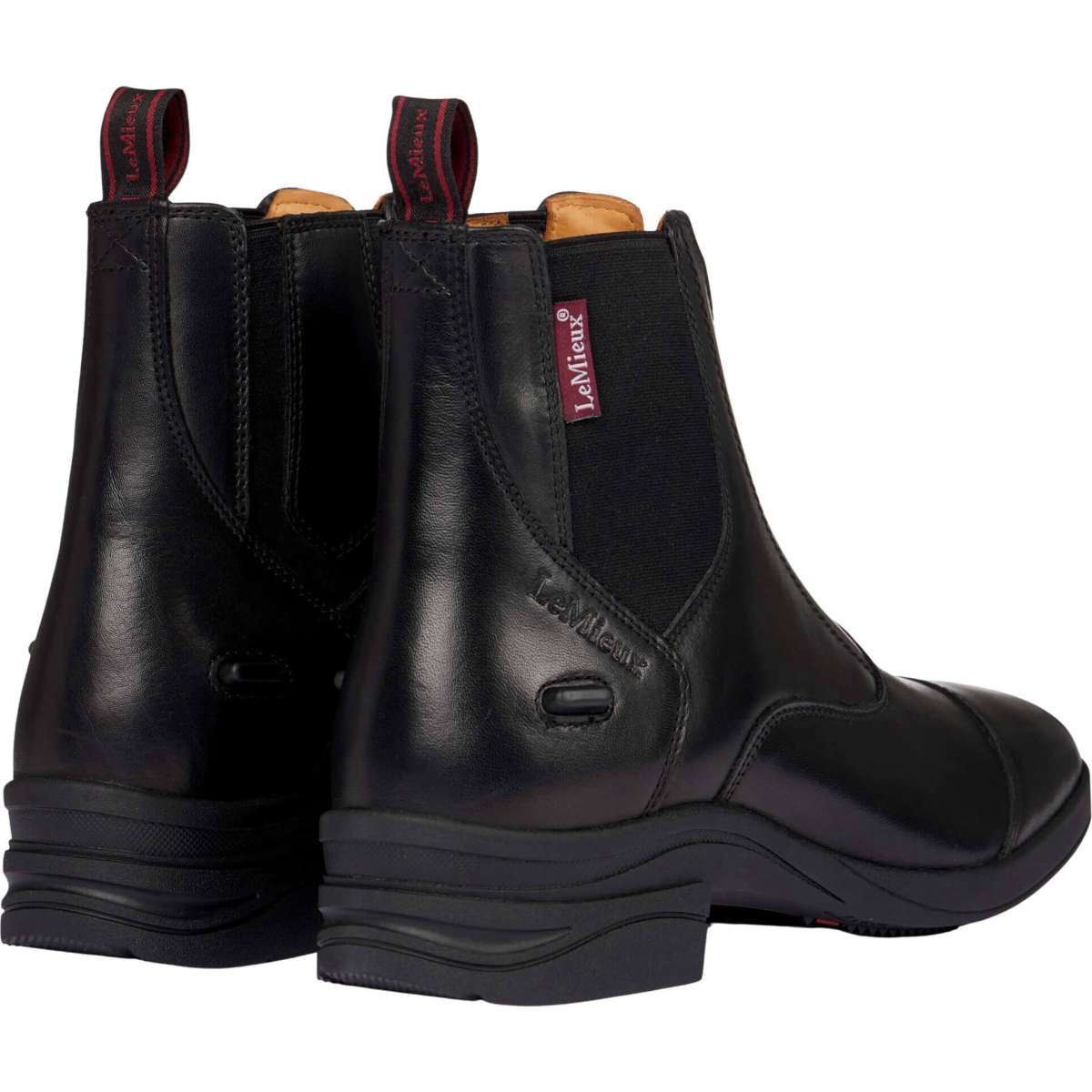 LeMieux Leather Ankle Boots Zip with Front Zip | FUNDIS Equestrian