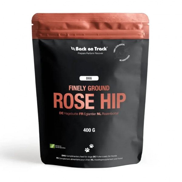 Back on Track Supplement Rosehip Powder, milled Powder, for Dogs