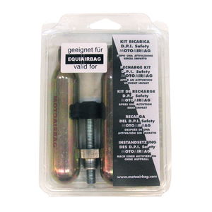 USG CO2-Kartusche für EquiAirbag, 3er Set, inkl. Werkzeug USG CO2-Kartusche für EquiAirbag, 3er Set, inkl. Werkzeug