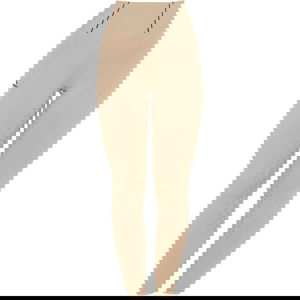 Equestro Reitleggings Damen Slim Fit, Vollbesatz, Full-Grip, High Waist