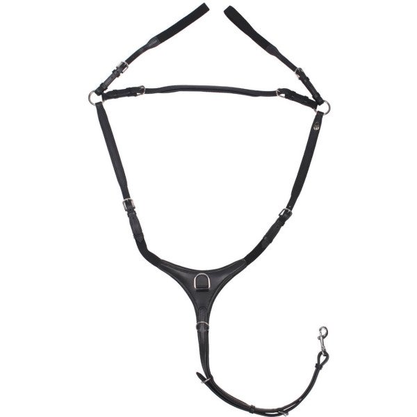 QHP Breastplate Luxury, with Martingale Fork
