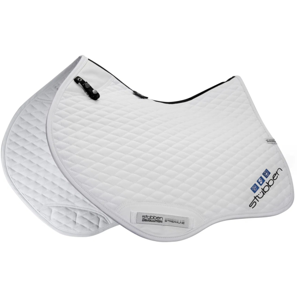 Stübben Saddle Pad Streamline, Jumping Saddle Pad, with Logo