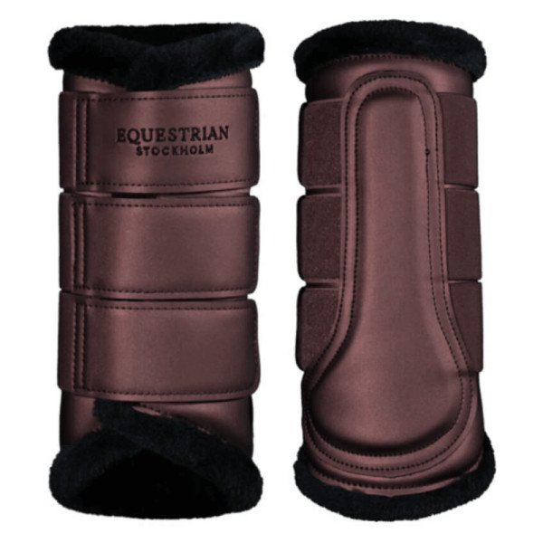 Equestrian Stockholm Brushing Boots Endless Glow, Dressage Boots, with Faux Fur