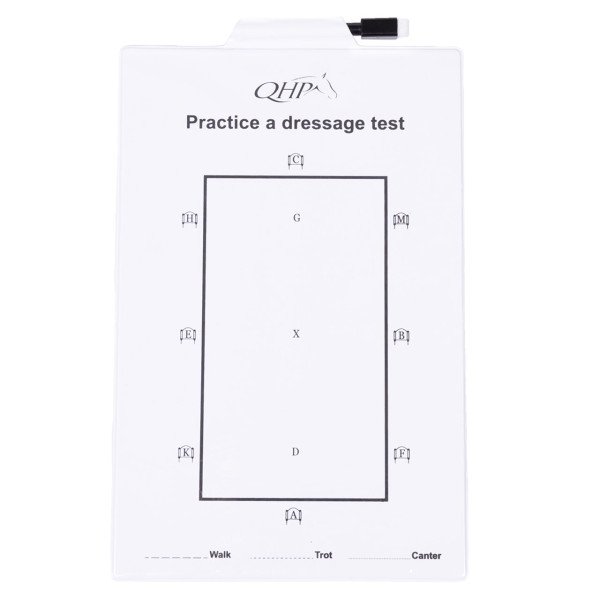 QHP Whiteboard with Dressage Arena