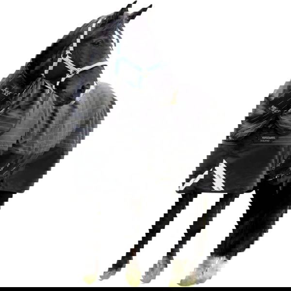 Horseware Outdoor Rug Amigo Ripstop 1200D FieldSafe Reflectech Turnout Plus FW25, 50 g, Removeable Neck Cover