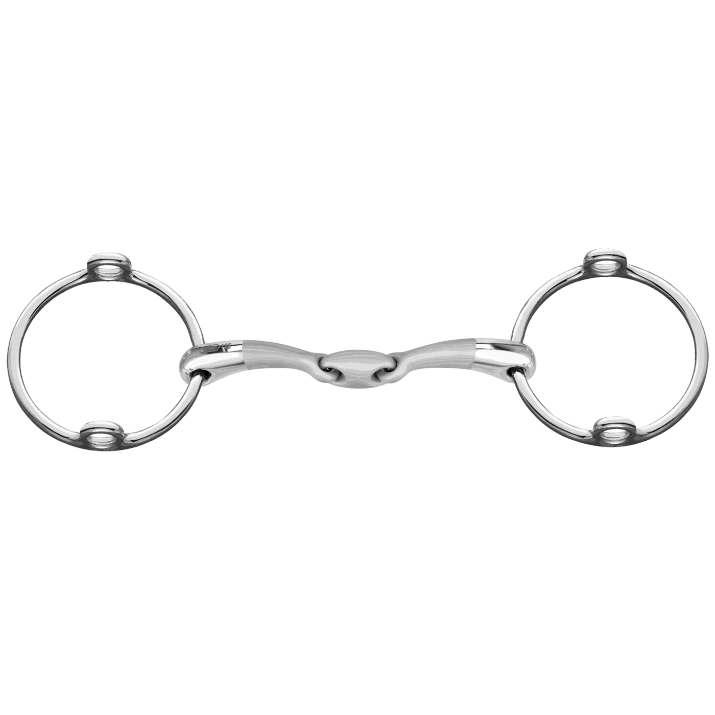 Sprenger Aufziehtrense, SATINOX, doppelt gebrochen