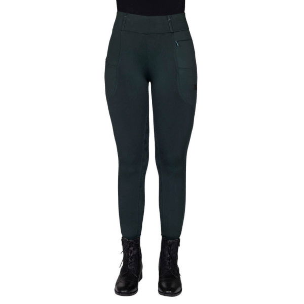 QHP Reitleggings Damen Avélie HW24, Winterreitleggings, Vollbesatz, Full-Grip, Hochbund