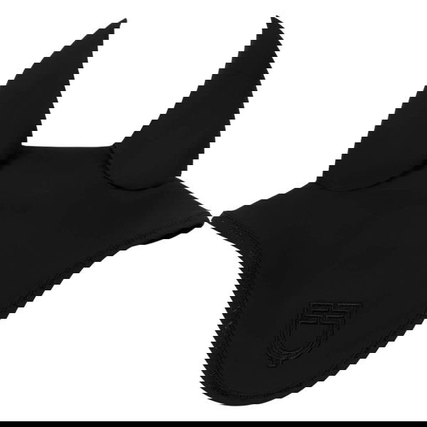 Equestro Fly Bonnet Silica with Logo, Fly Cap, Fly Ears