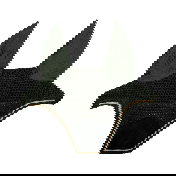 Kentucky Horsewear Fly Bonnet Wellington Velvet, Fly Ears, Fly Hat, Soundless